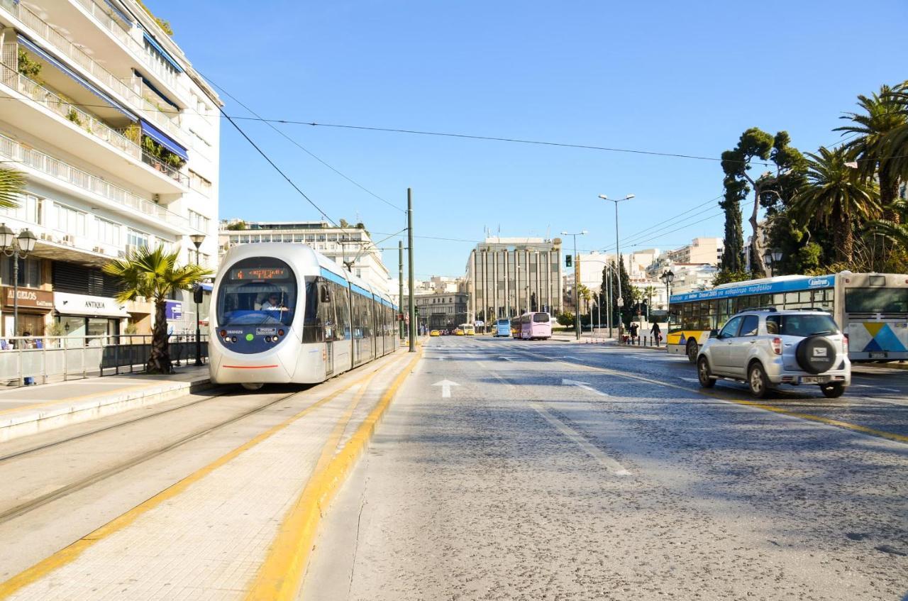 Athens Central Studio In Front Of Syntagma Metro Eksteriør billede